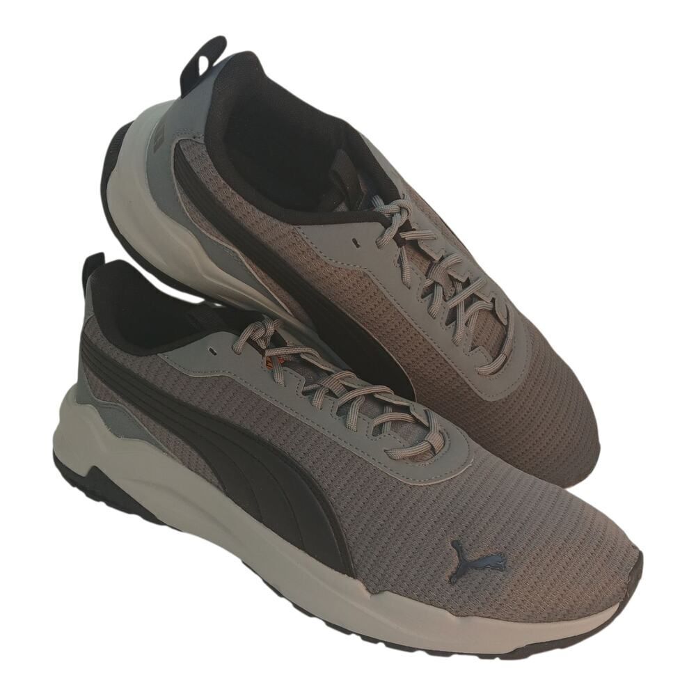 Puma Zip C Mens Gray Running Sneakers - Size 12